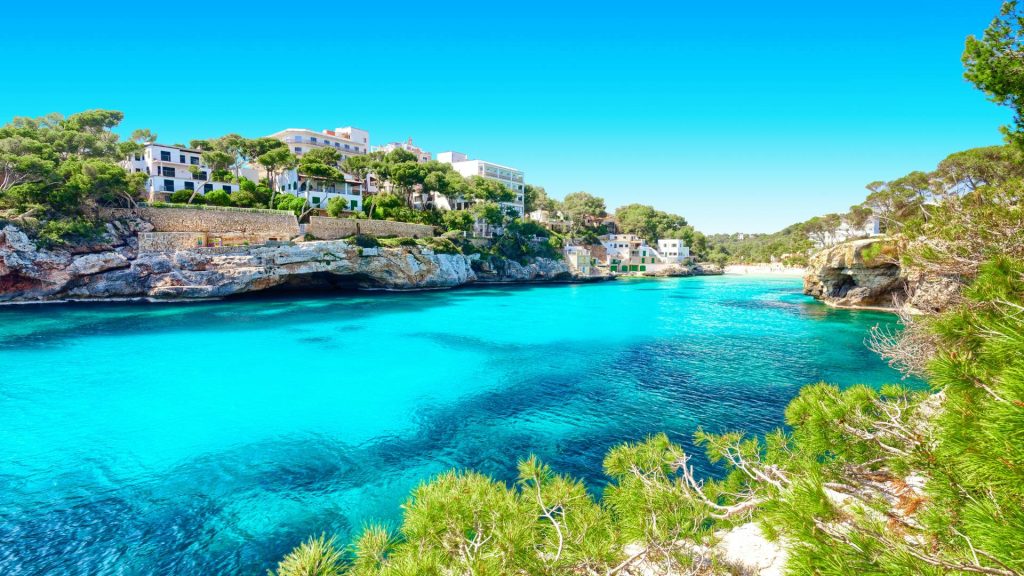 Cala Santanyi Mallorca Spain coastline